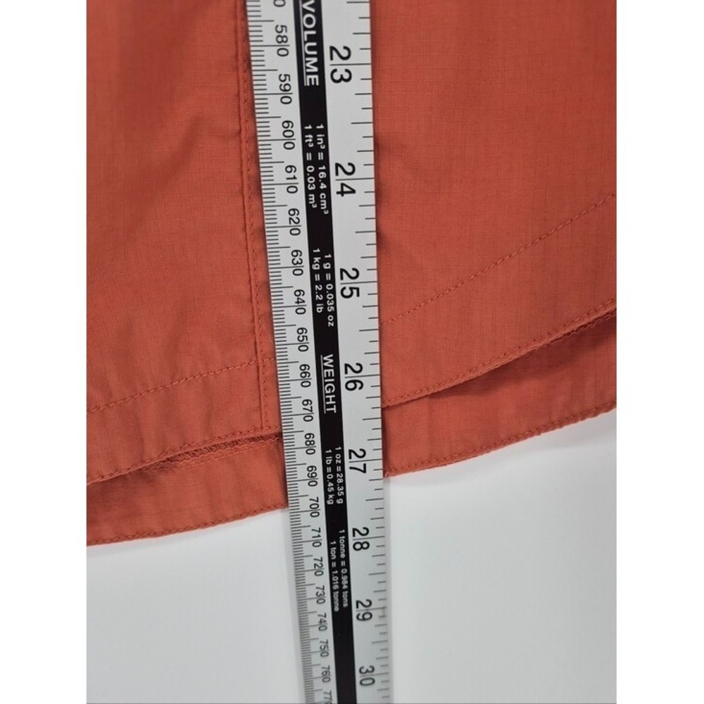 Columbia GRT Women's Omni-Dry Shirt L Terracotta Nylon Vented Hiking Travel Top - Picture 11 of 11
